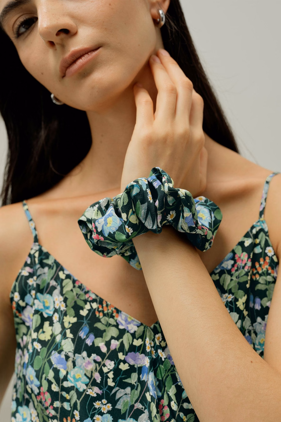 Floral Scrunchie Set - Made With Liberty Fabric