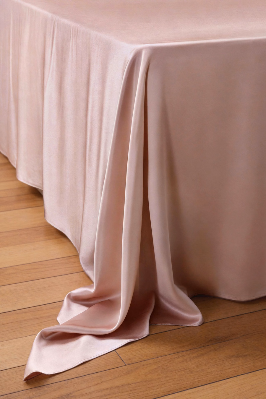 YING Solid-Color Silk Flat Sheet