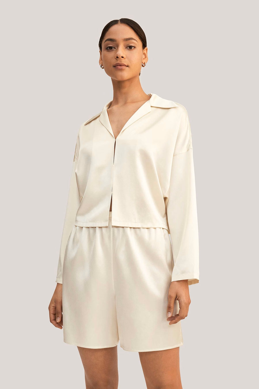Osmanthus Silk Pullover Pajama Set