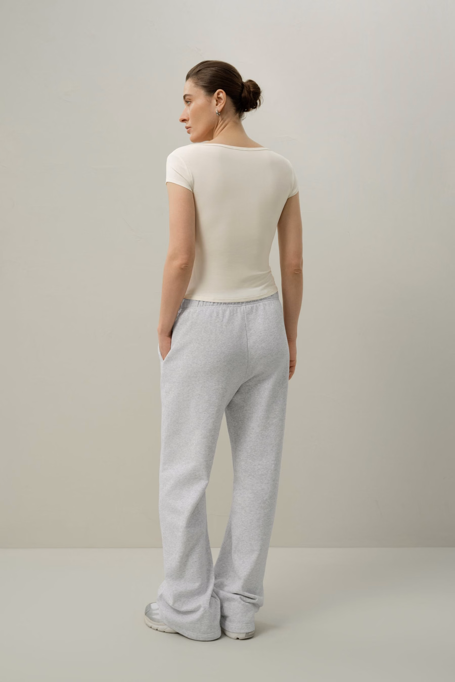 Silk Breeze Jersey Scoop Neck Tee
