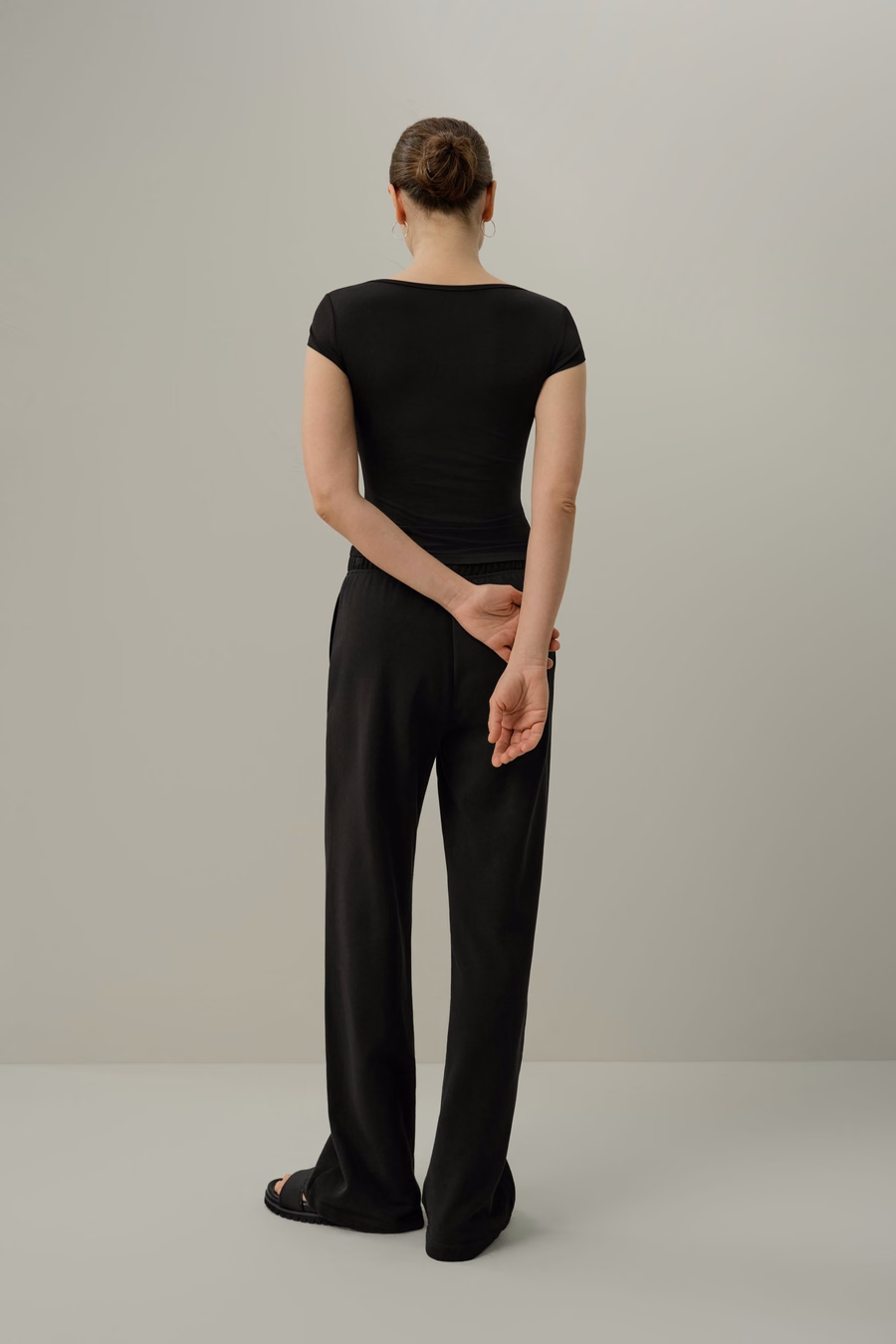Silk Breeze Jersey Scoop Neck Tee
