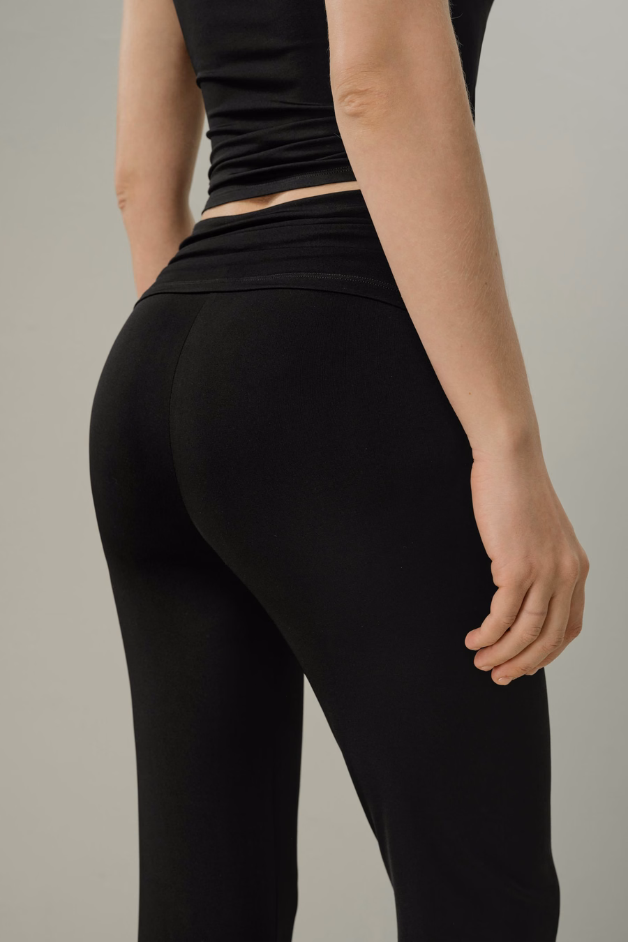 Silk Breeze Jersey Fluid Flare Pants