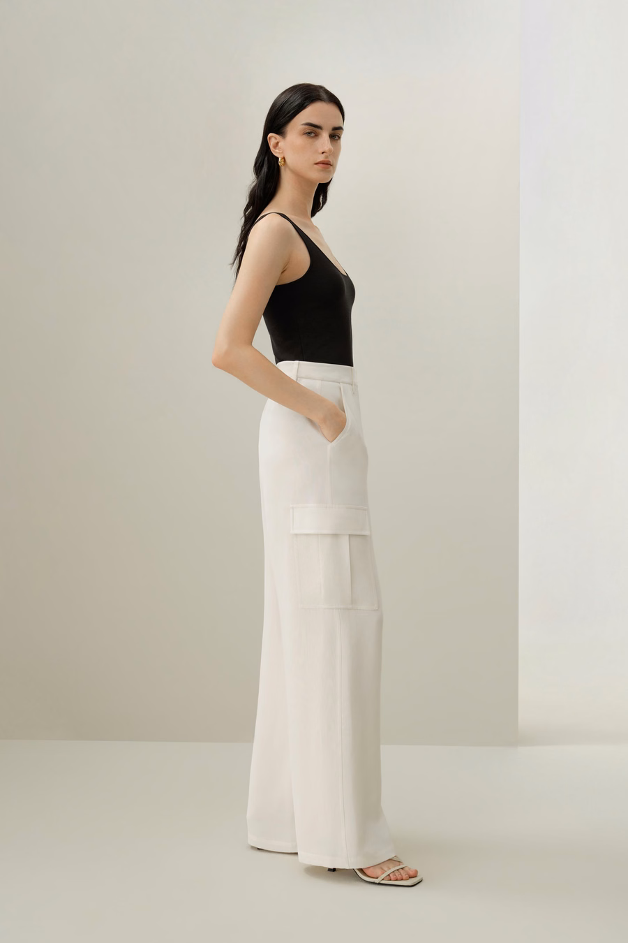 Milano Knit Silk Viscose Tank Top
