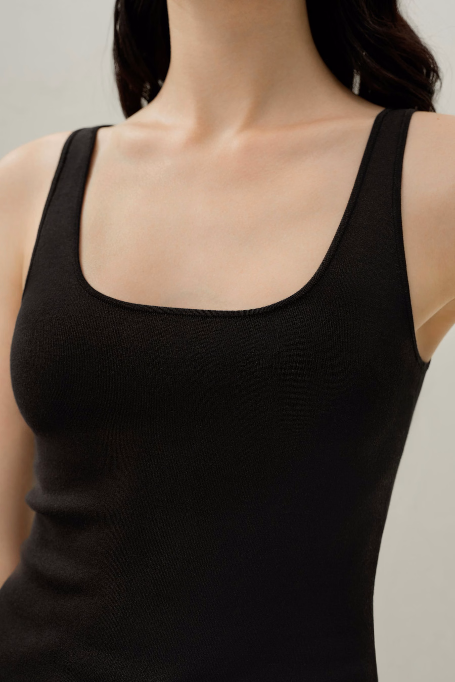 Milano Knit Silk Viscose Tank Top
