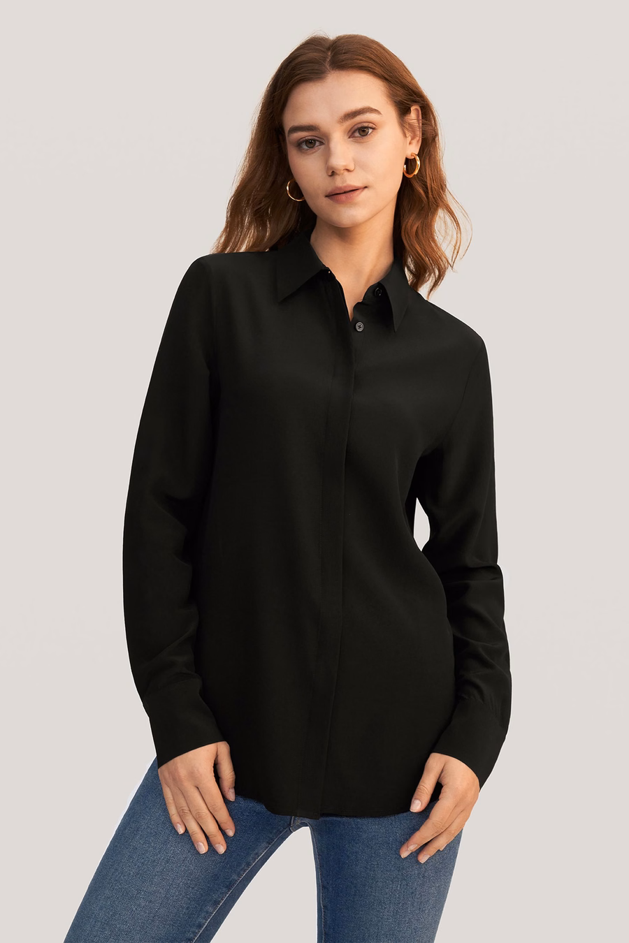 Classic Comfort Silk Shirt