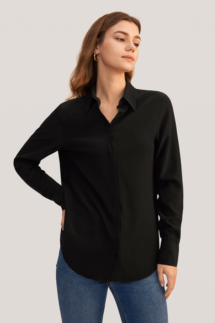 Classic Comfort Silk Shirt