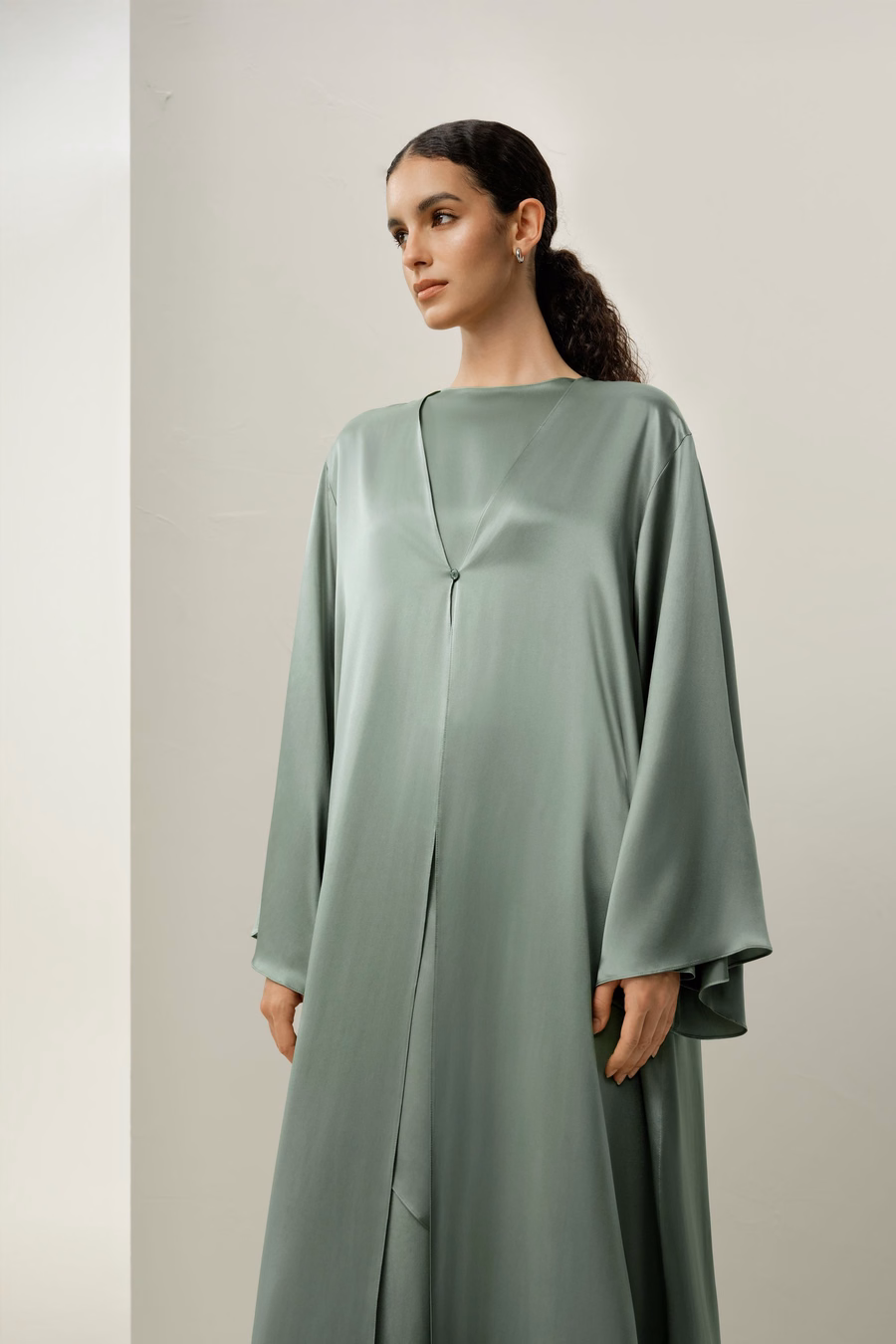 Silk Charmeuse Abaya