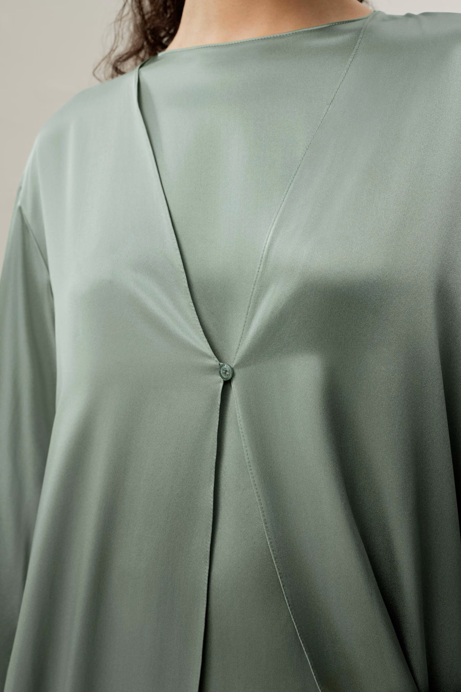 Silk Charmeuse Abaya