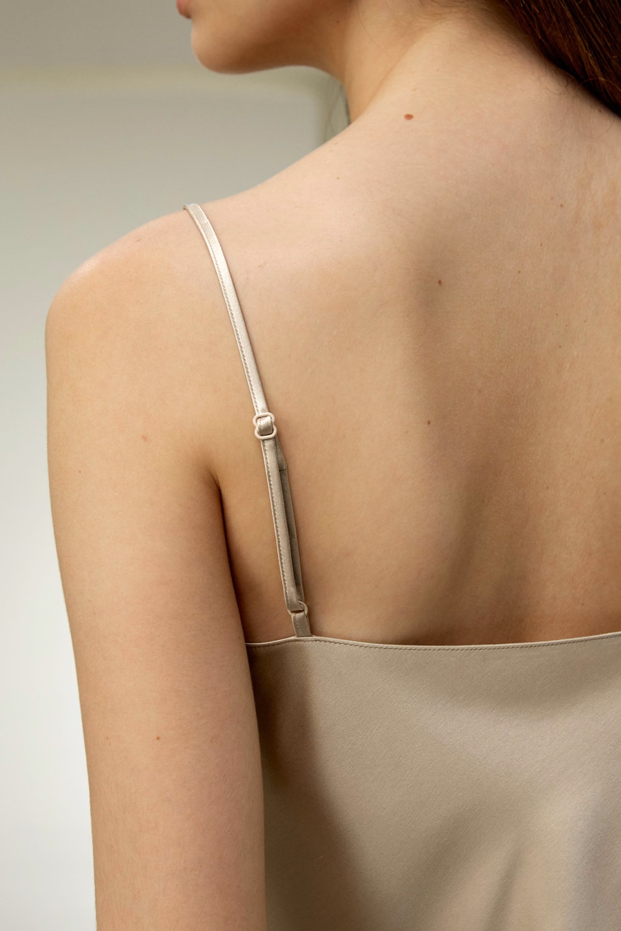 Double-Faced Silk Charmeuse Camisole