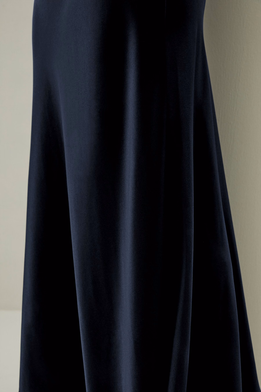 Double-Faced Silk Charmeuse Skirt