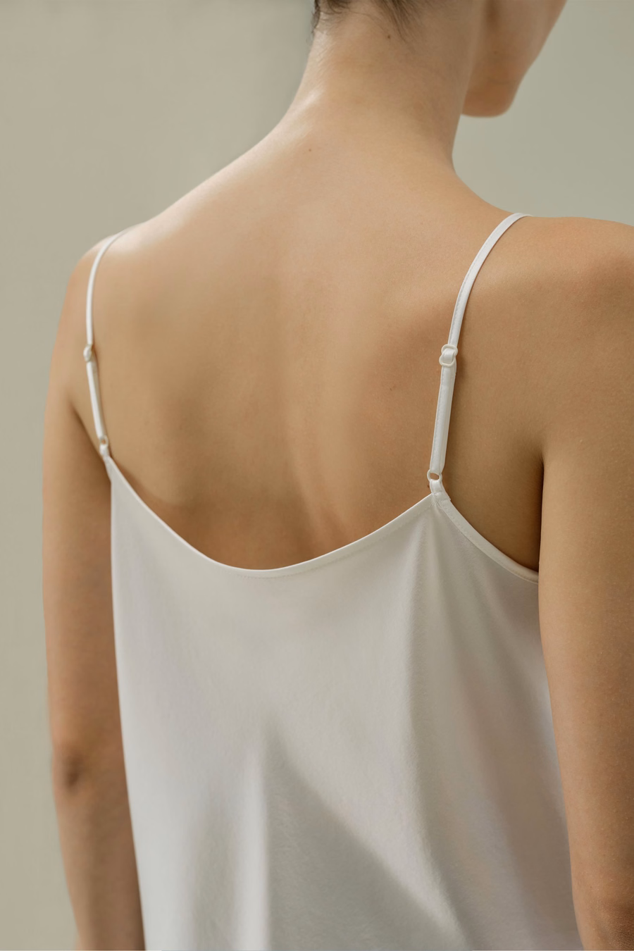 Lace-Trimmed Silk Camisole