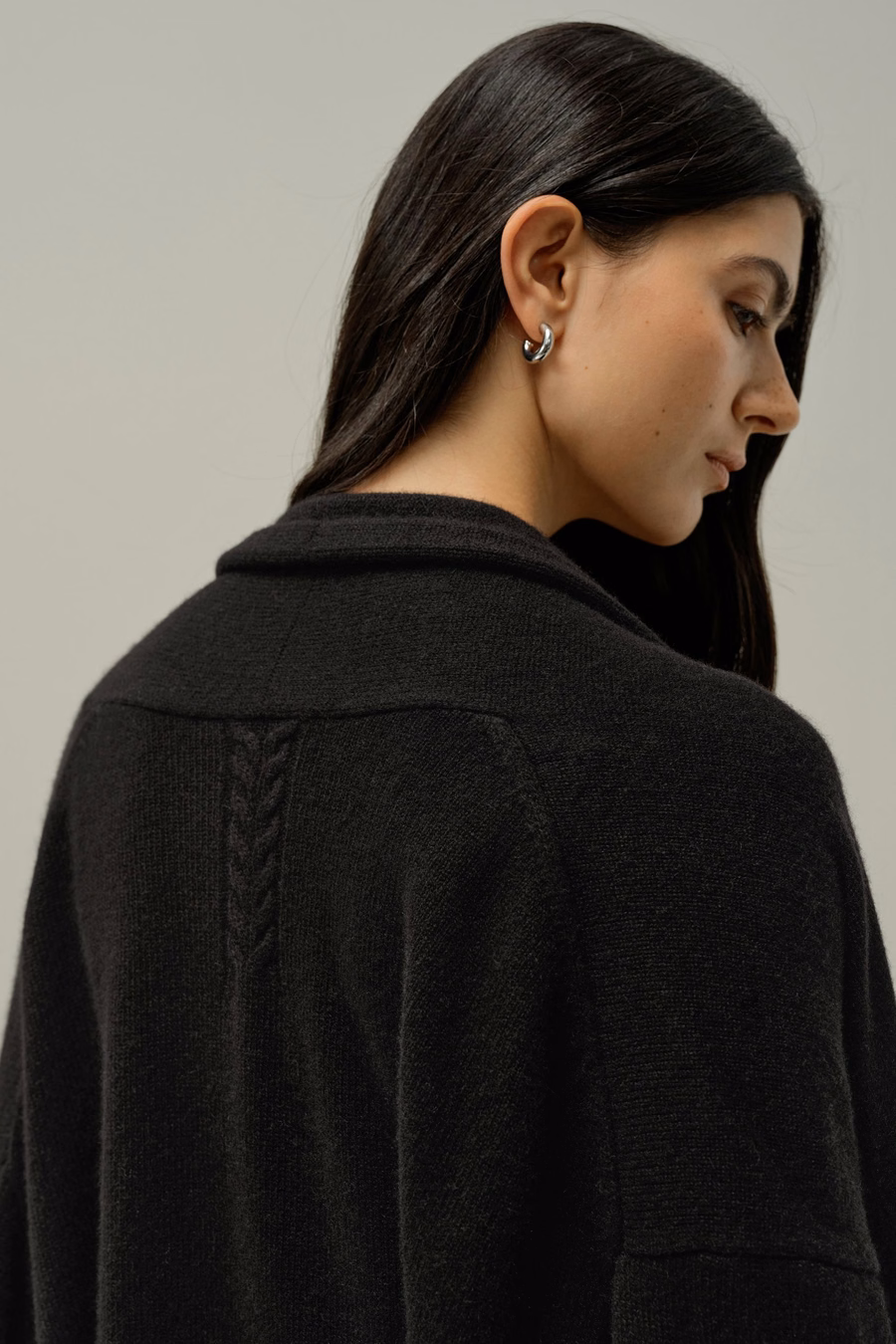 Cashmere Lounge Wrap Cardigan