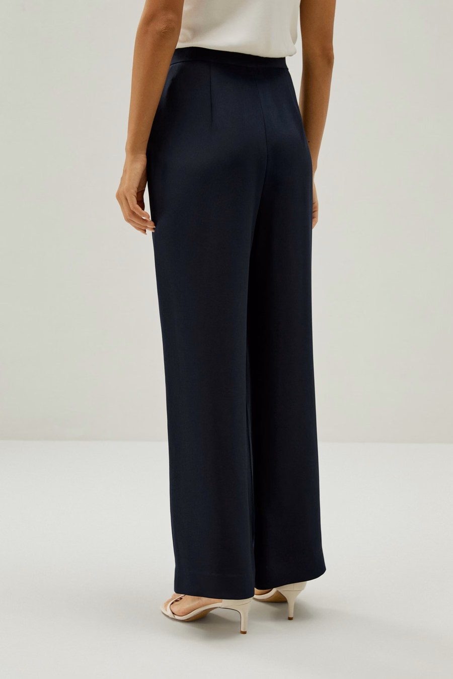 Nautical-Inspired Cropped Trousers