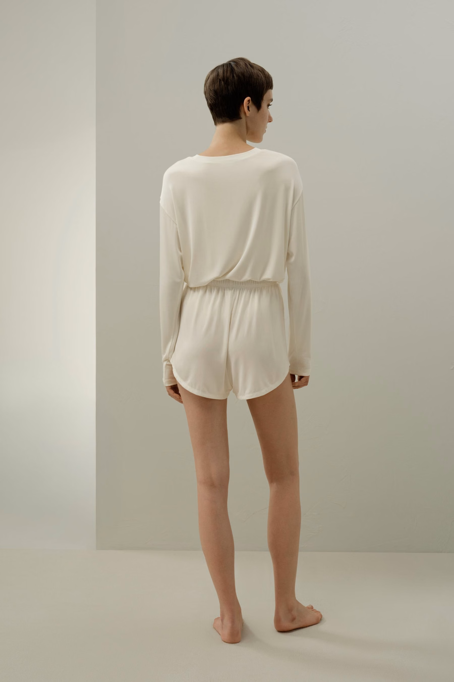 Silk Breeze Jersey Comfort Flowy Shorts