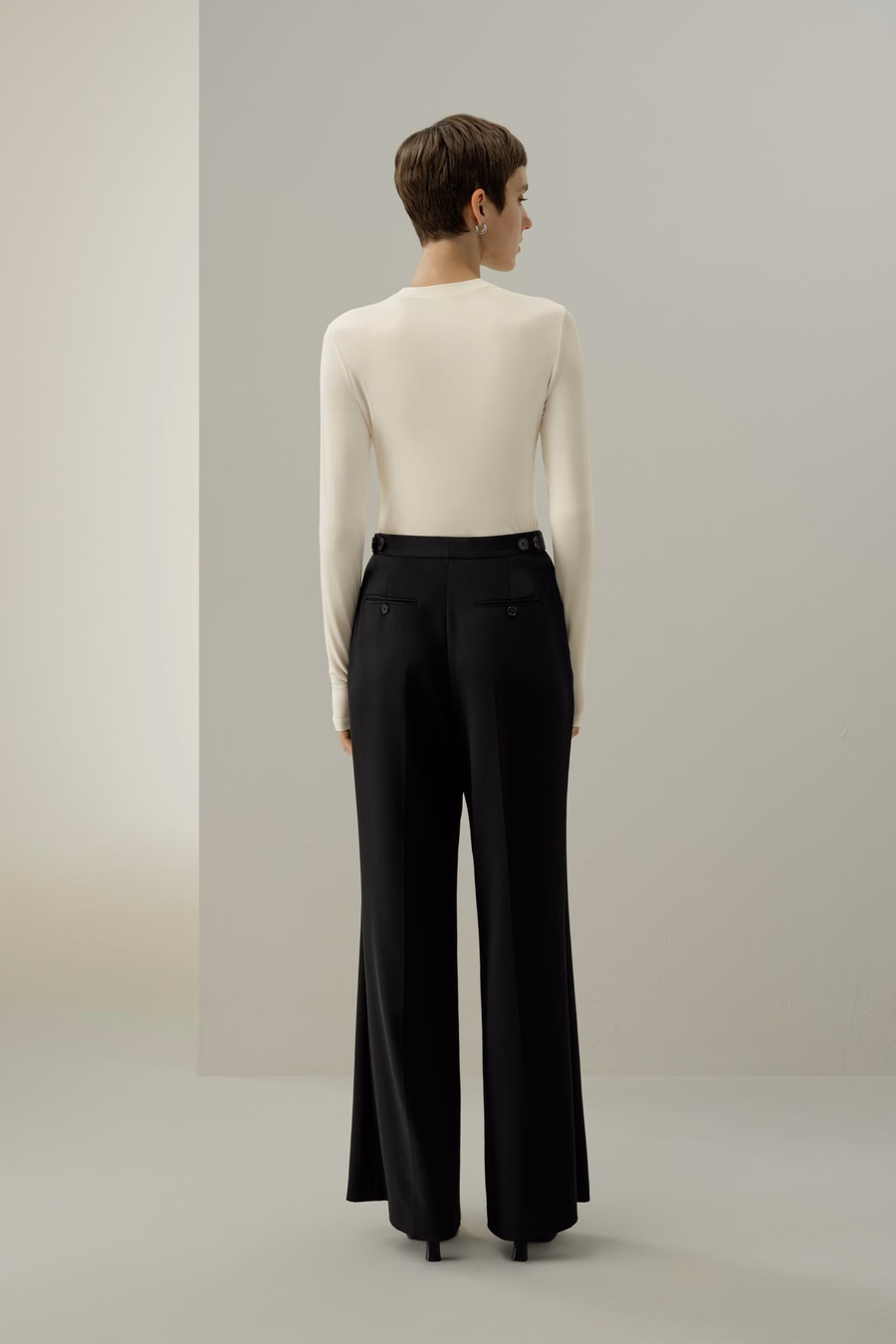 Silk Breeze Jersey Long Sleeve Slinky Top