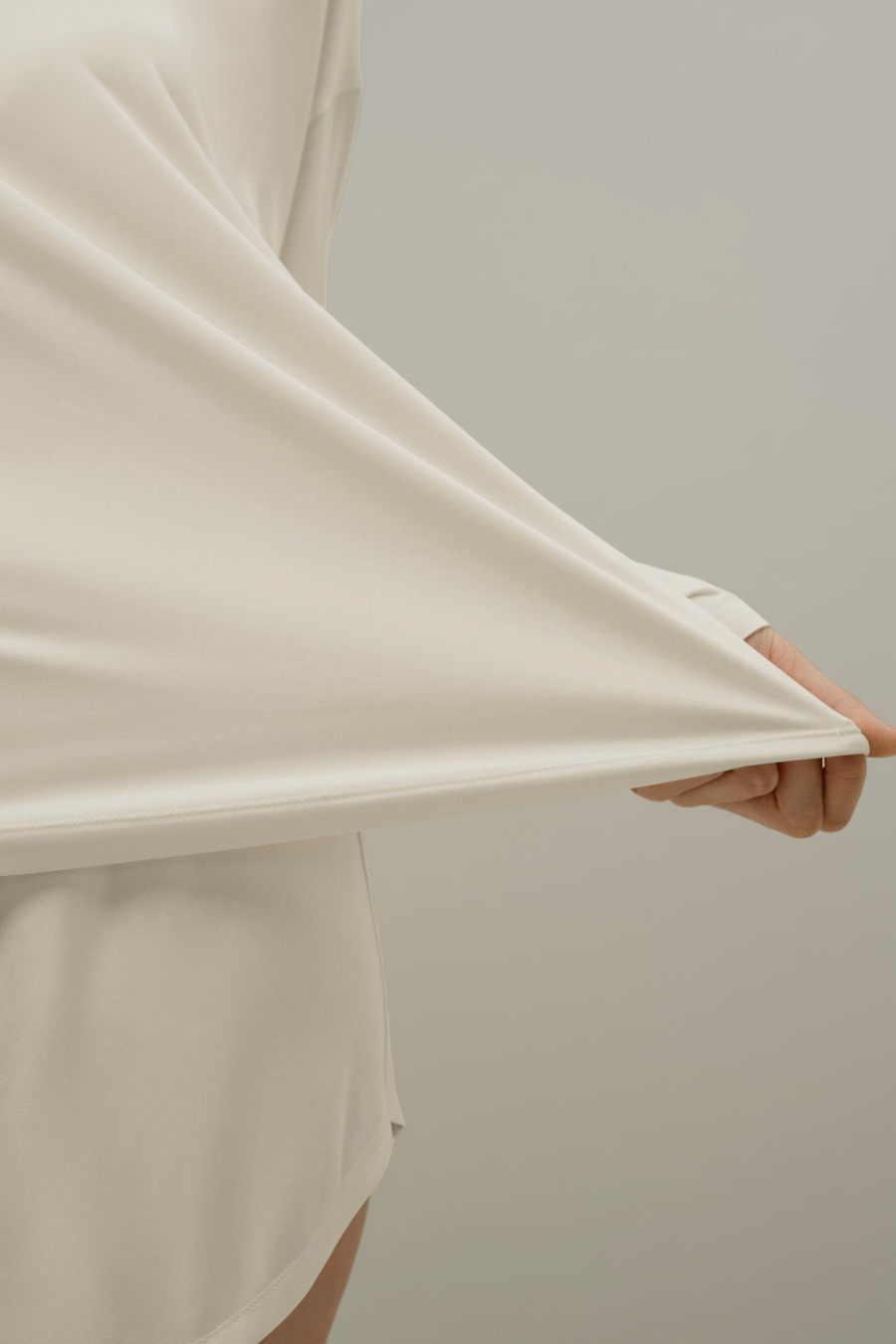 Silk Breeze Jersey Relaxed Lounge Top