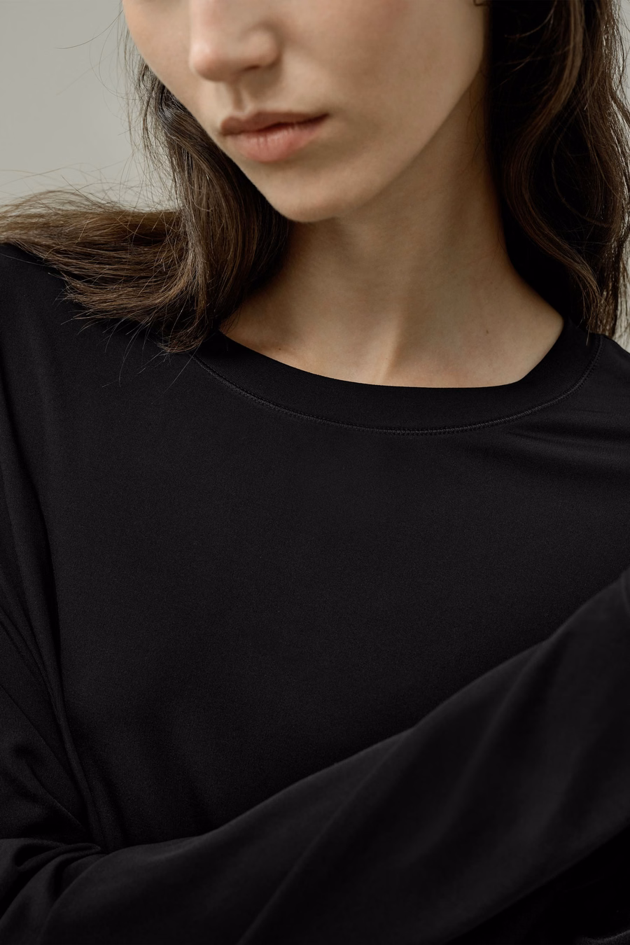 Silk Breeze Jersey Relaxed Lounge Top