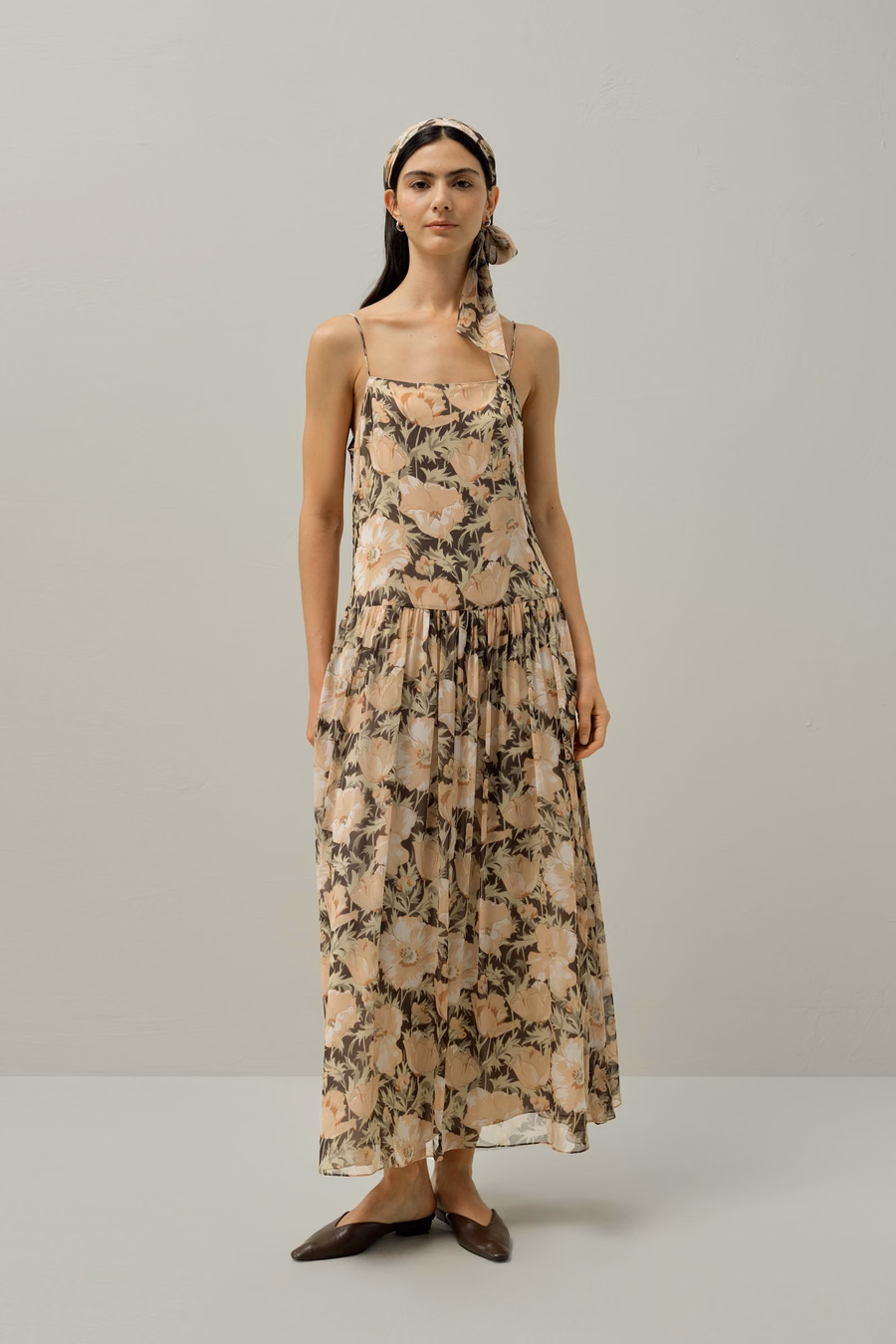 Poppy Parade Slip Dress -Made With Liberty Fabric