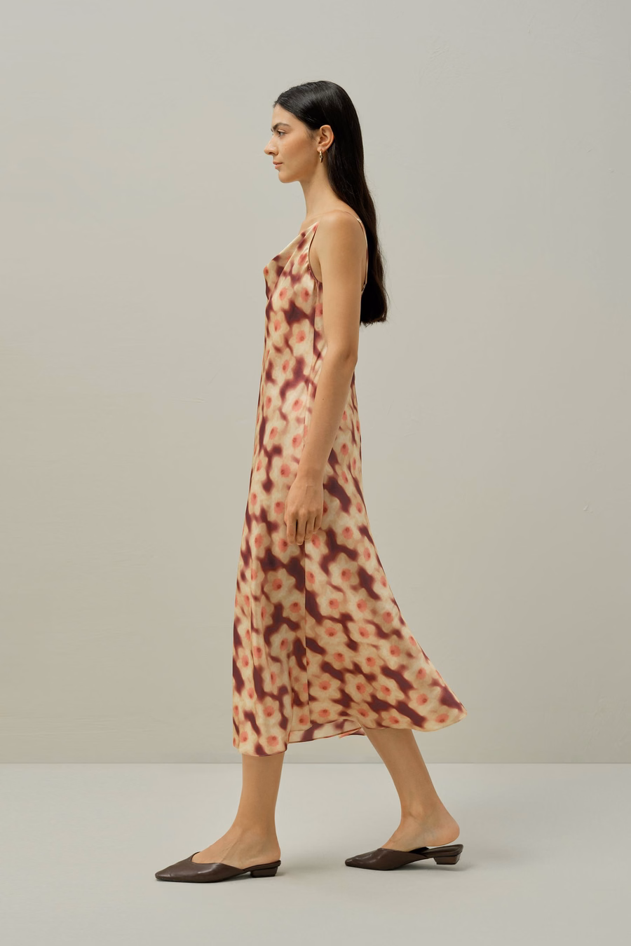 Daffodil Print Slip Dress - Made With Liberty Fabric