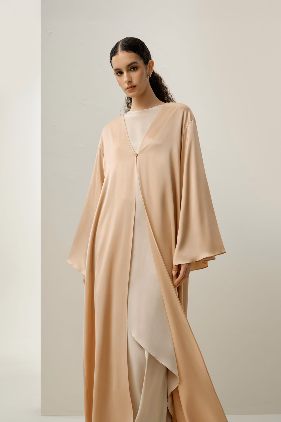 Silk Charmeuse Abaya