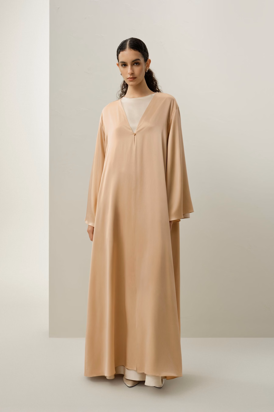 Silk Charmeuse Abaya