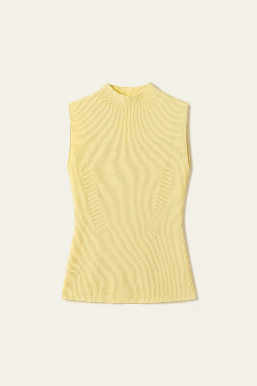 Seamless Knit Washable-Wool Vest