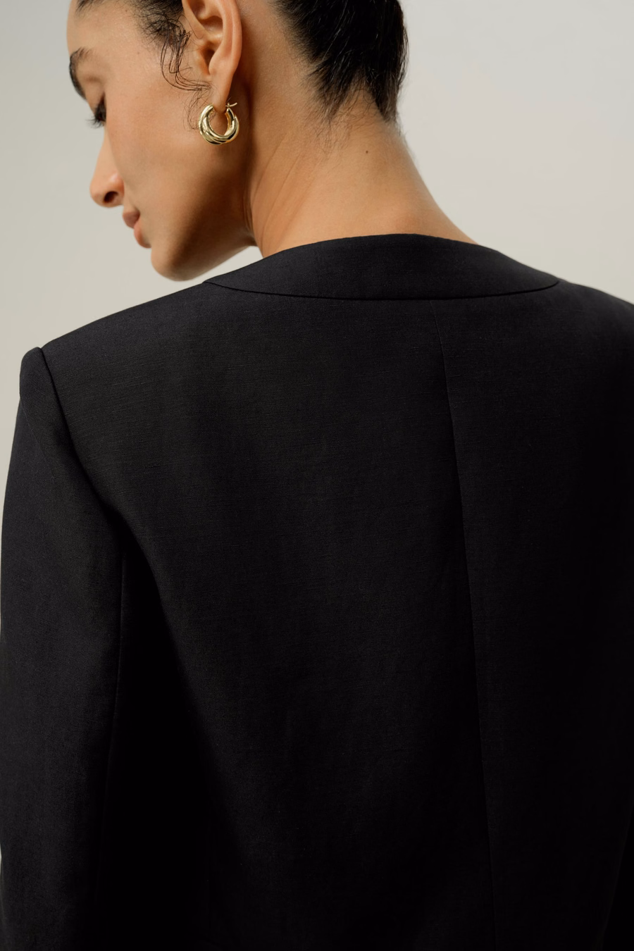 Mara Jacket in Silk Linen