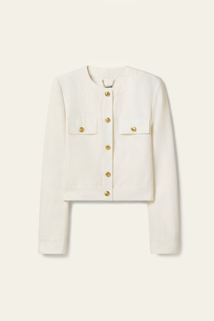Mara Jacket in Silk Linen