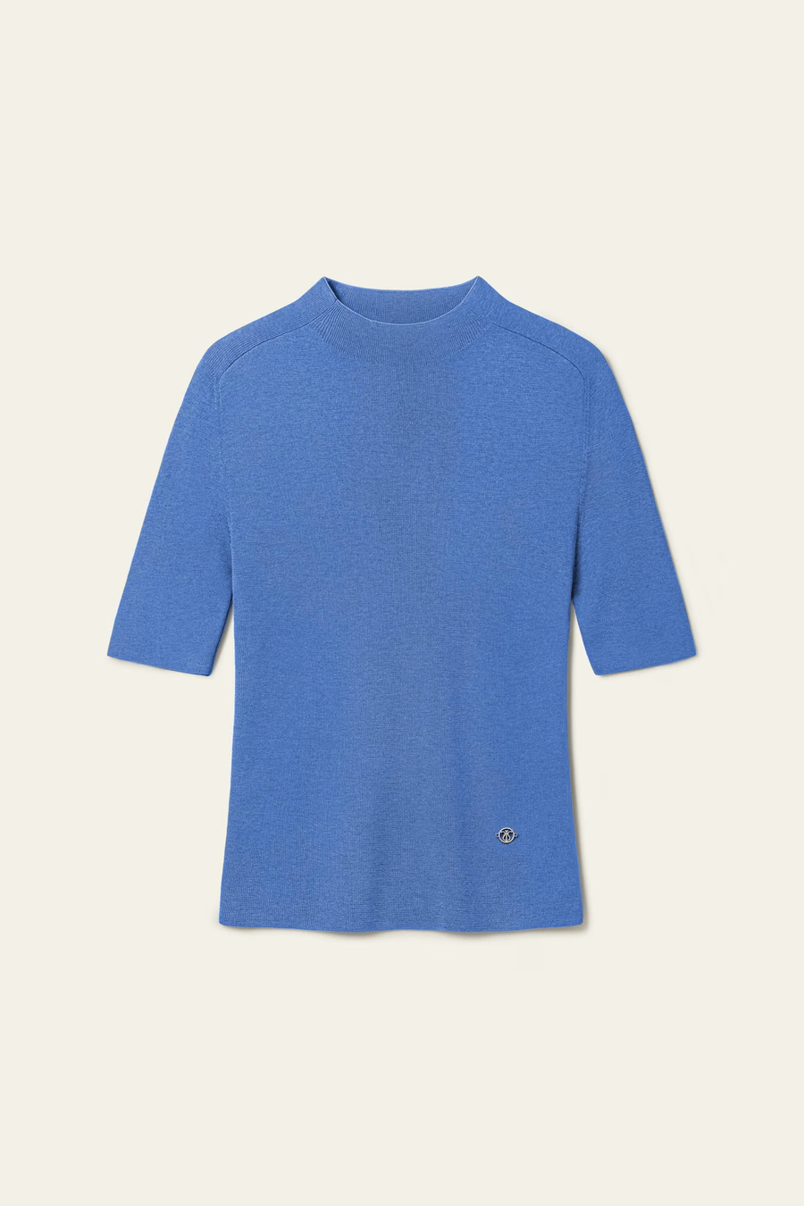 Seamless Silk-Cotton Slim-Fit Knit Top