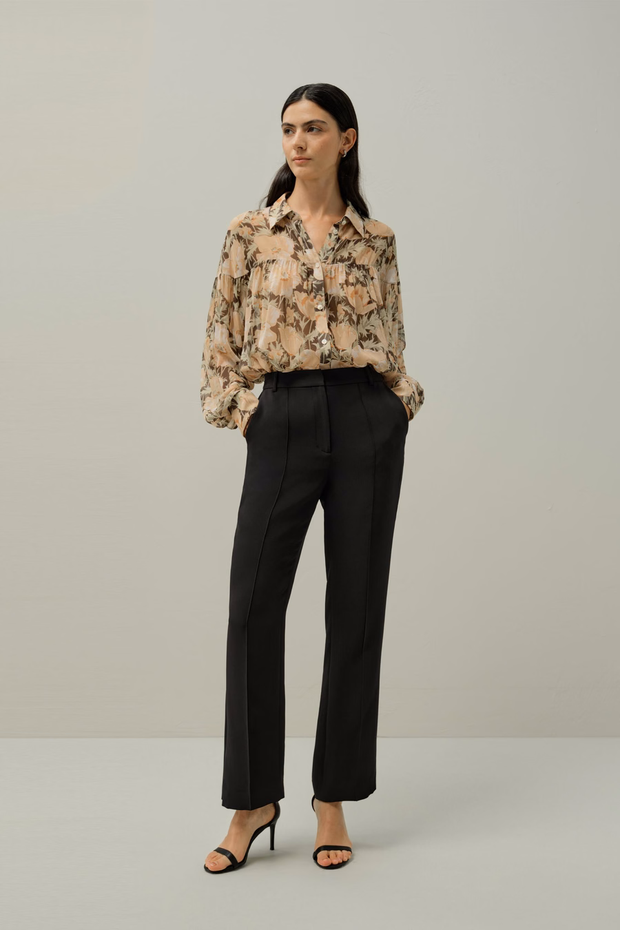 Poppy Parade Silk Blouse - Made With Liberty Fabric