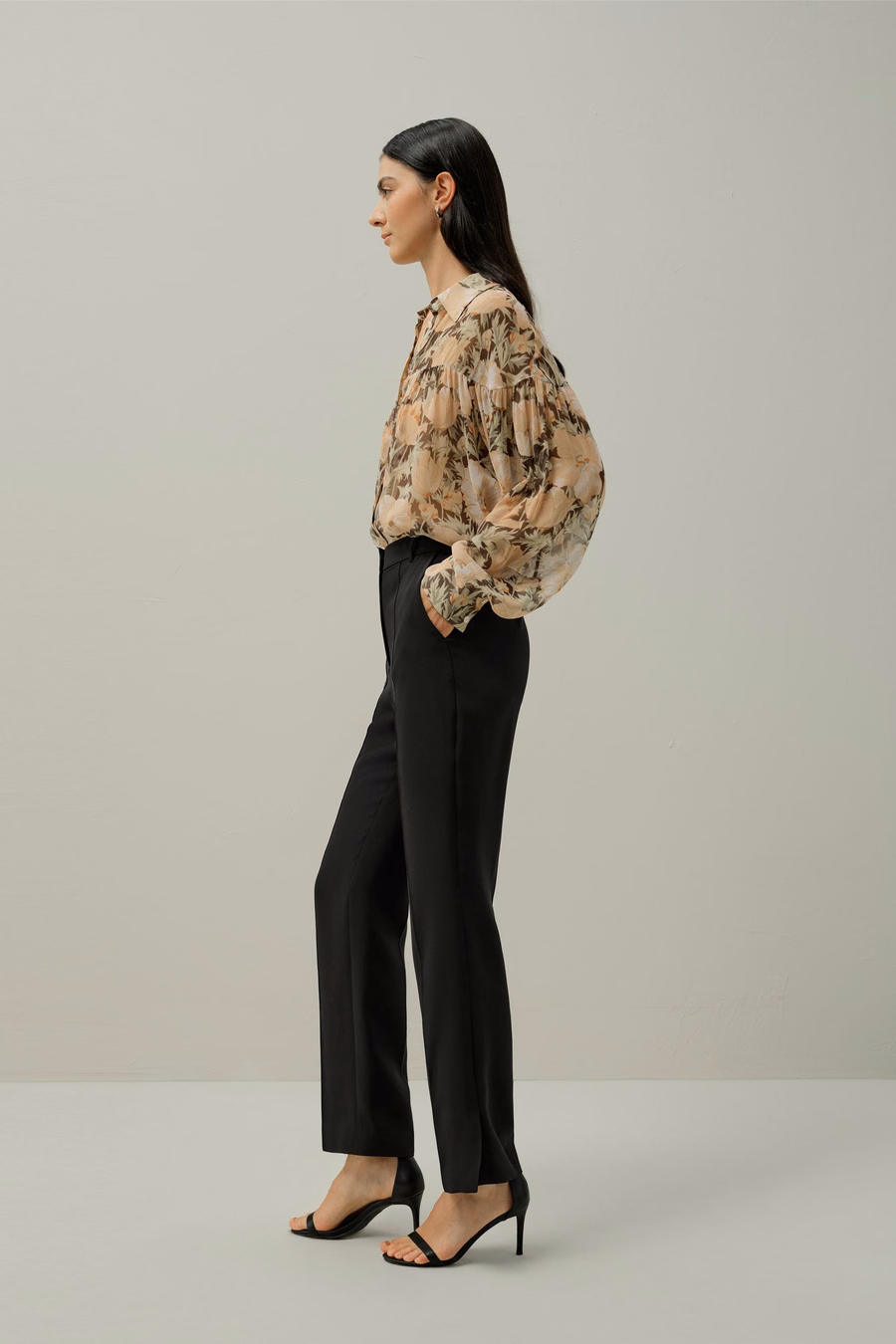 Poppy Parade Silk Blouse - Made With Liberty Fabric