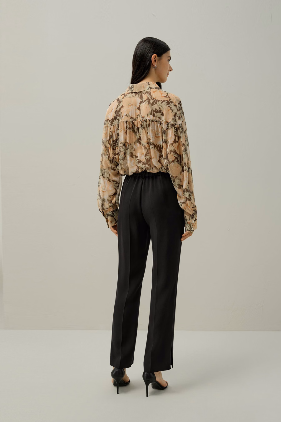Poppy Parade Silk Blouse - Made With Liberty Fabric