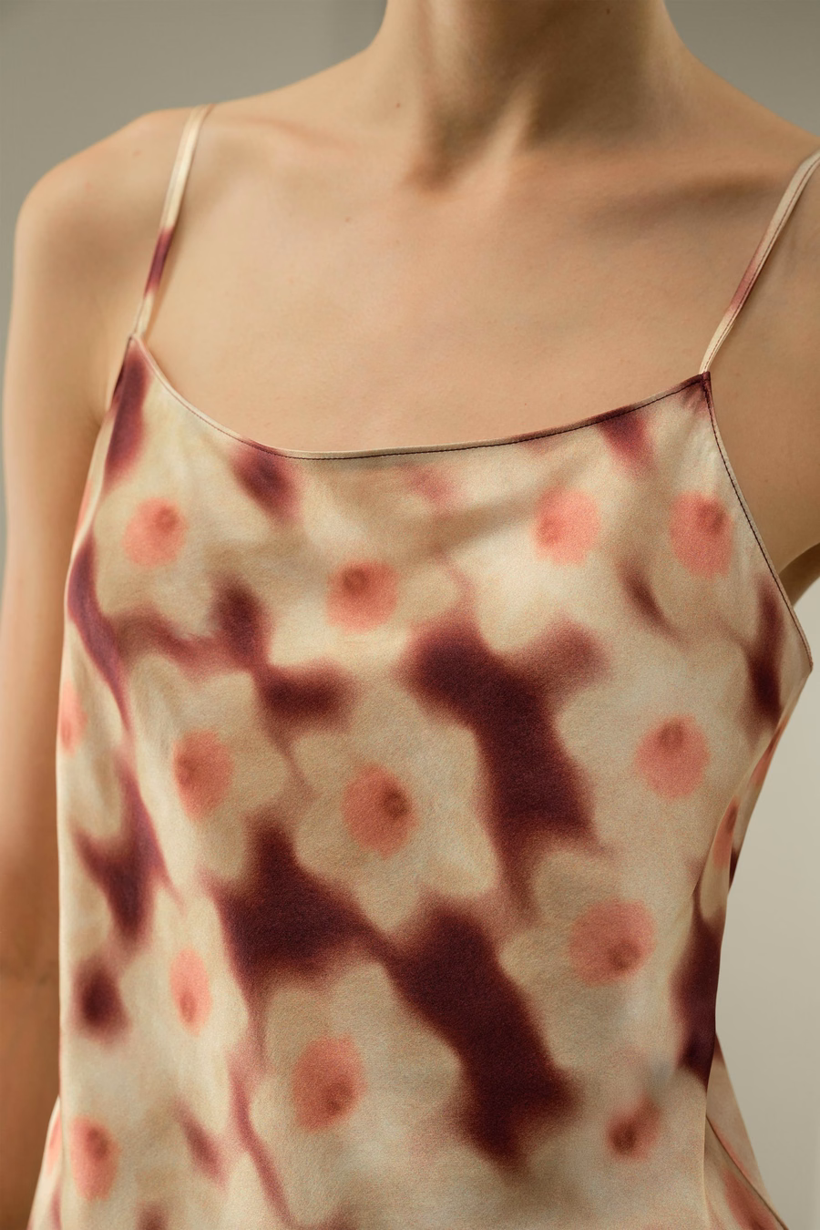 Daffodil Bloom Silk Camisole – Made with Liberty Fabric