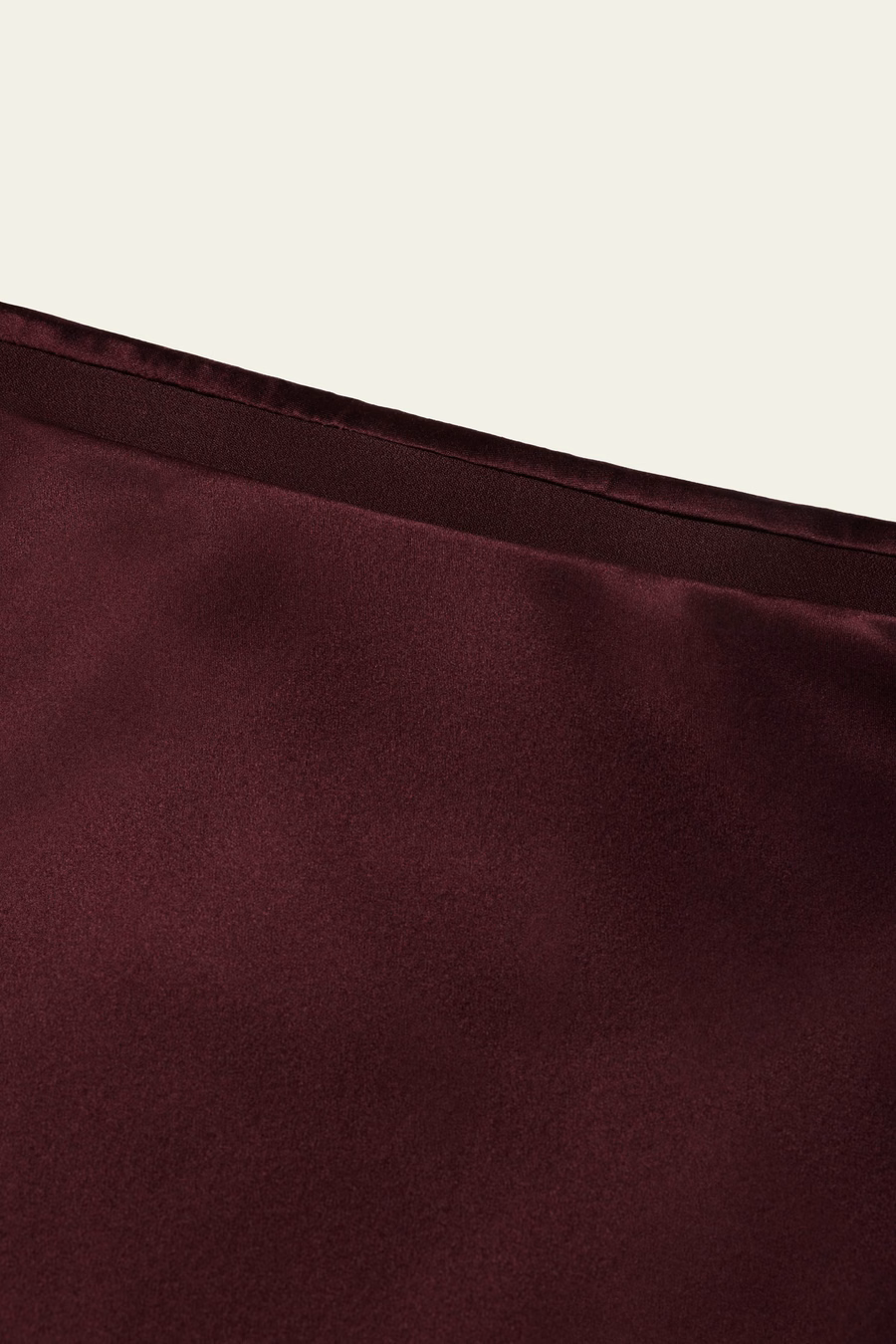 Silk Charmeuse A-Line Maxi Skirt