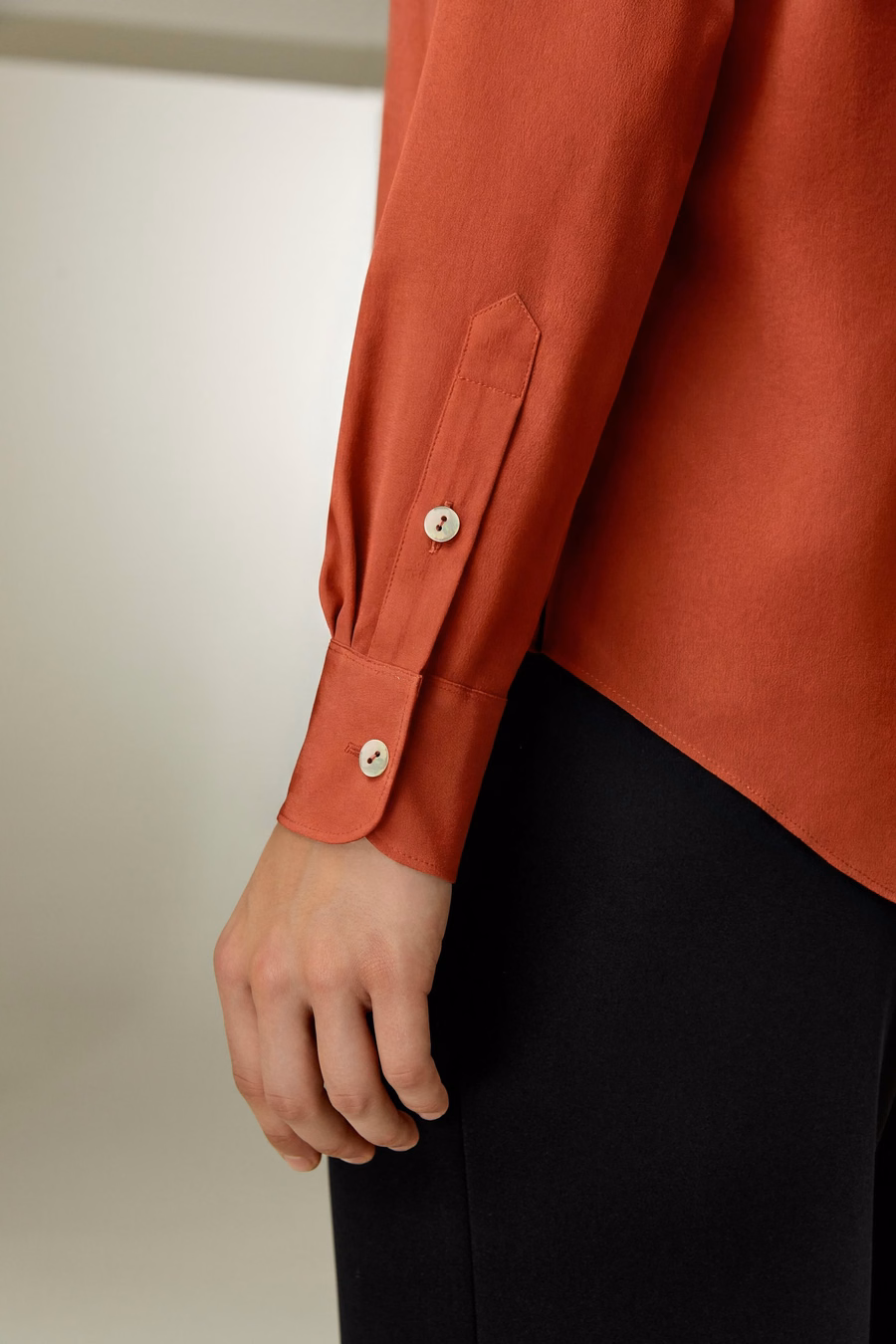 Silk Bowtie Blouse