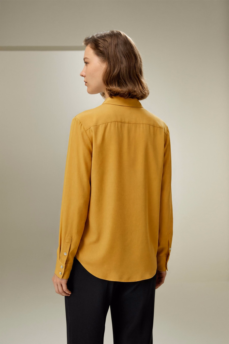 Silk Bowtie Blouse