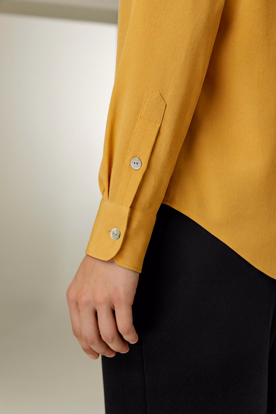 Silk Bowtie Blouse