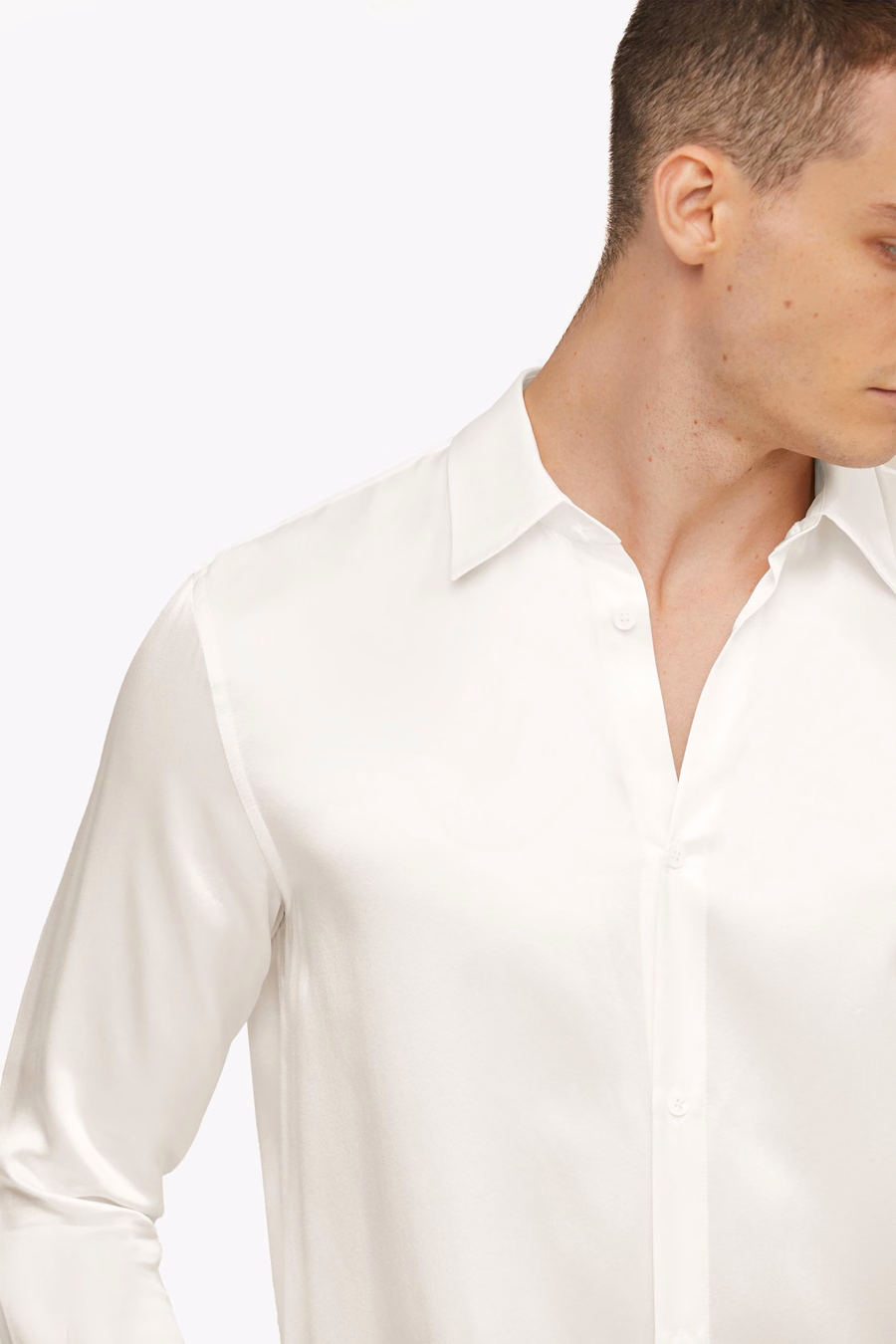 Mulberry Silk Basic Mens Shirt