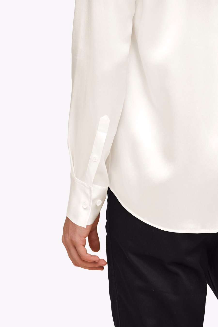 Mulberry Silk Basic Mens Shirt