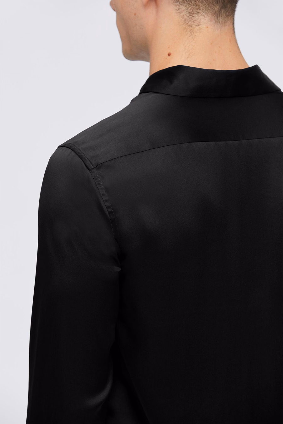 Mulberry Silk Basic Mens Shirt