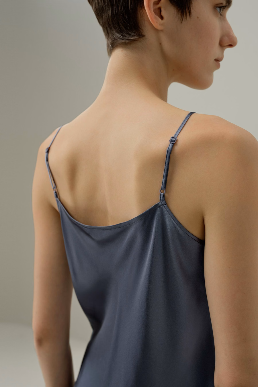Lace-Trimmed Silk Camisole