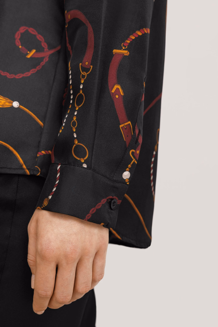 Louisville Print Silk Shirt