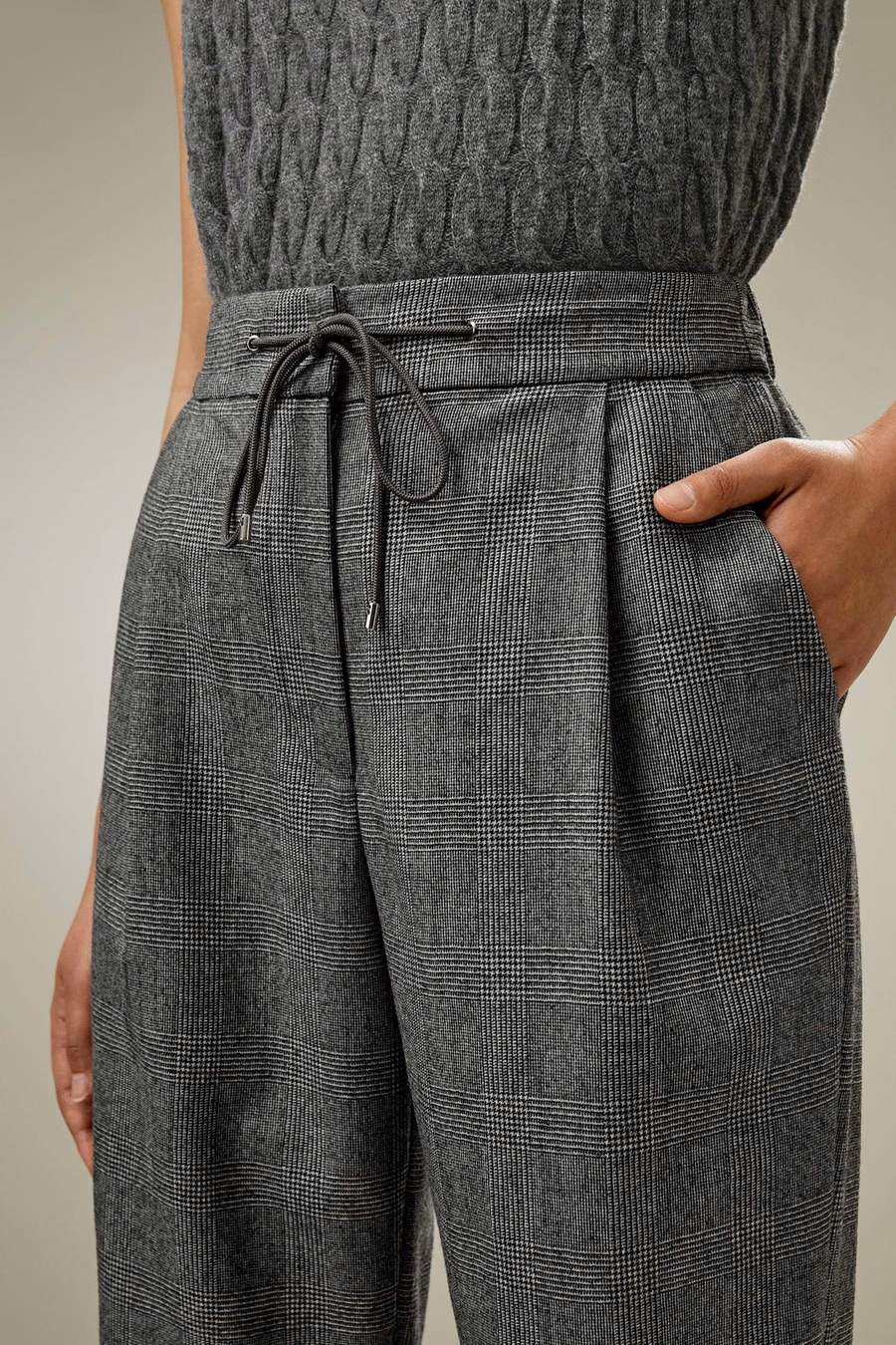 Glen Flex Worsted Trousers