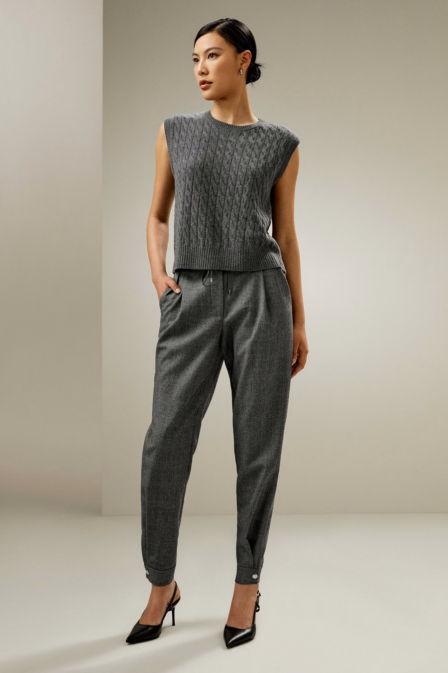 Glen Flex Worsted Trousers