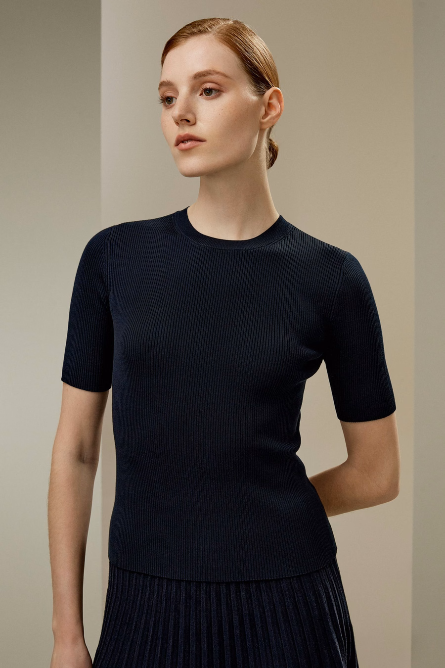 Essential Silk Knit Top