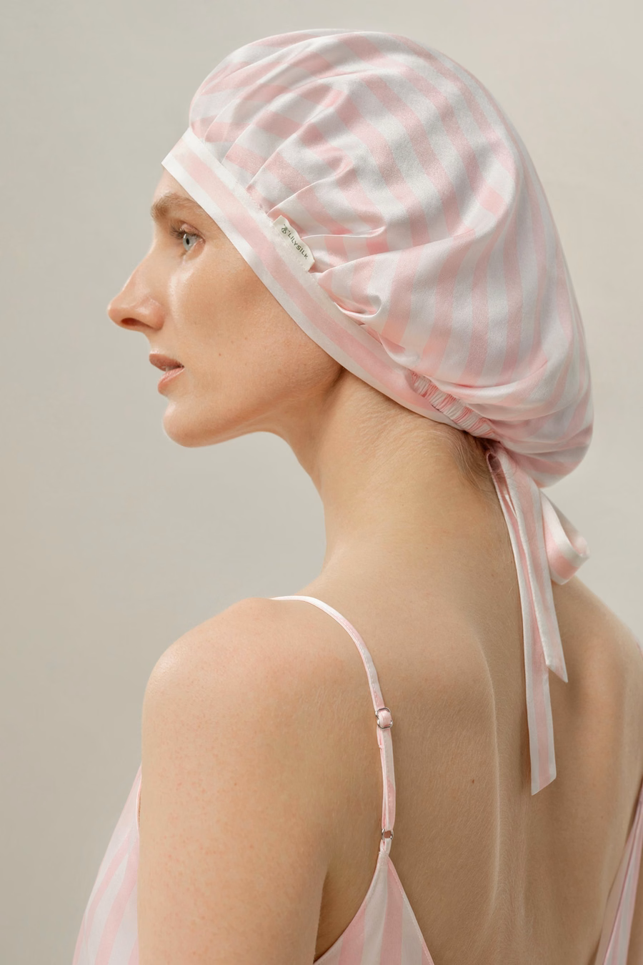 Valentine's Rosy Stripe Sleep Sanctuary Set