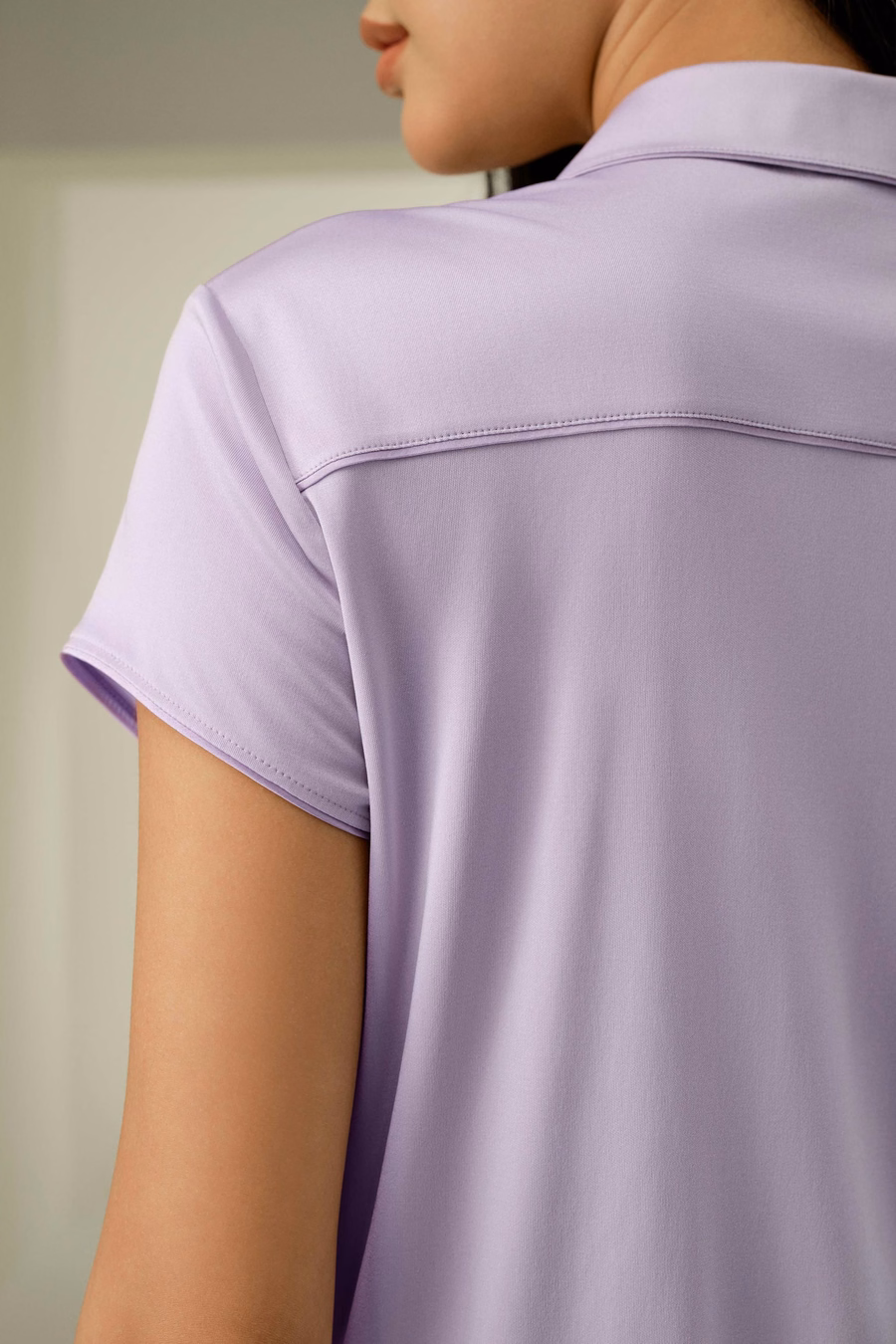 Pure Silk Jersey Short Sleeve Pajama Set