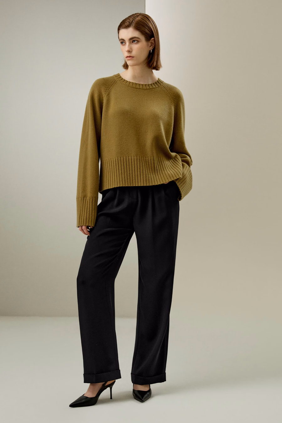 Oversized Gelato Wool-Blend Sweater