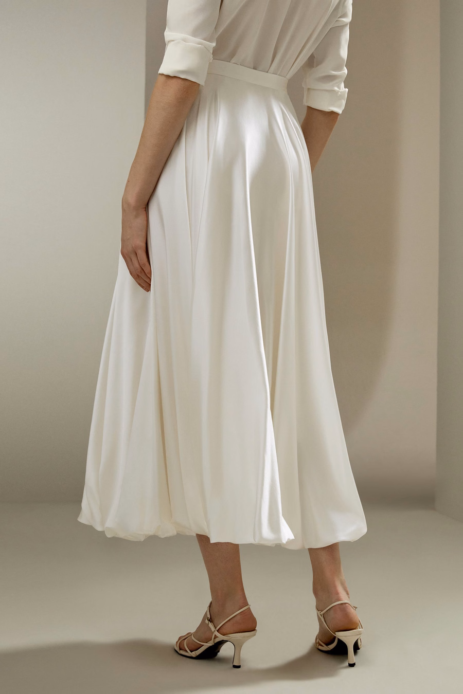 LILYSILK X LYDIA MILLEN Snowdrop Skirt