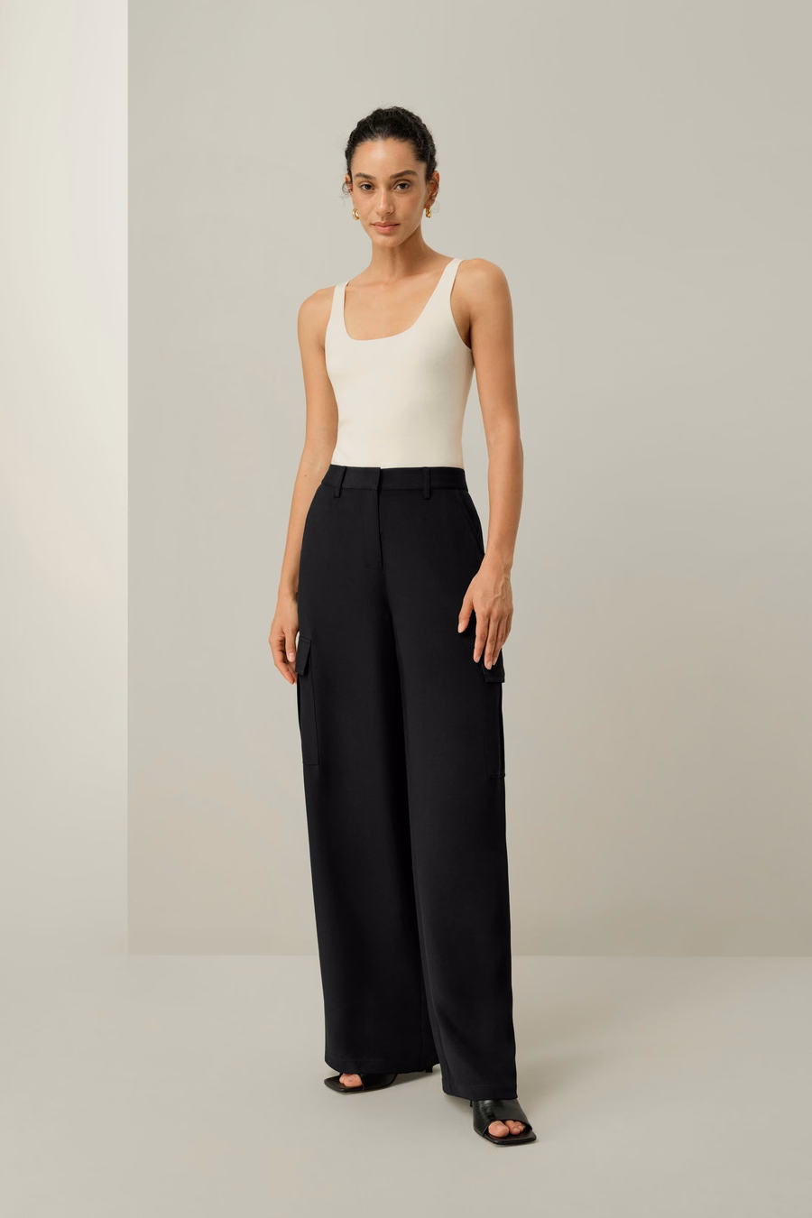 Milano Knit Silk Viscose Tank Top